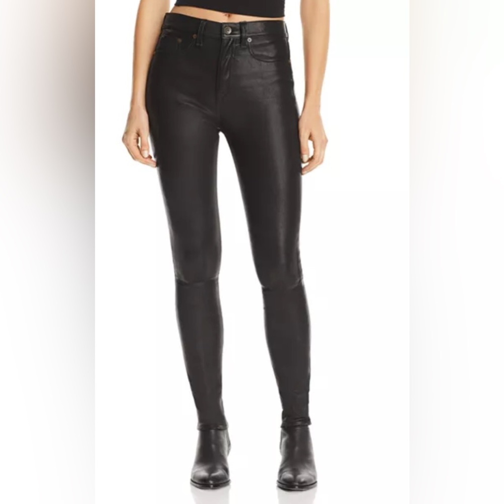 rag & bone
High-Rise Skinny Leather Pants